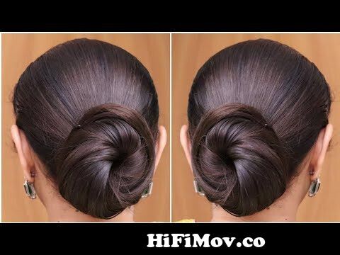 Very Easy Messy Bun Hairstyle For Girls | Beautiful Messy Bun Hairstyle | Juda  Hairstyle By Self from simpel juda hair styel Watch Video 