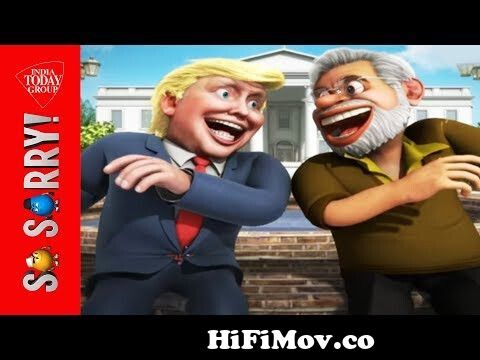 So Sorry : Modi-Trump Meeting from pm modi spicha cartoons inden ing veadio  download Watch Video 