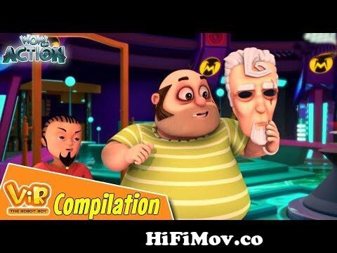 Vir the robot boy | Action Cartoon Video | New Compilation - 30| Kids  Cartoons | Wow Cartoons from download vir the robo boy in hindi 3gp lq  Watch Video 