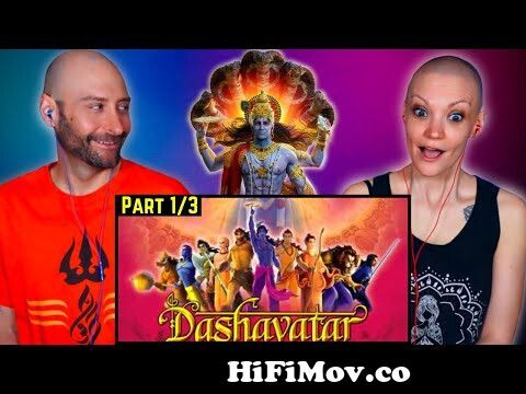 Dashavatar Animated Movie REACTION by foreigners | Hinduism History | Lord  Vishnu Avatars from cartoon dashavatar Watch Video 
