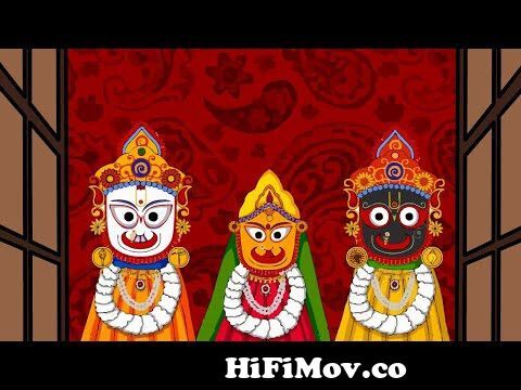 The Story of Lord Jagannathanimated video | Lord JagannathaAnimation | Rath  Yatra | Annimorex from jagannath goud imaige Watch Video 