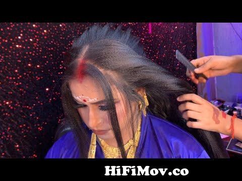 Bengali bridal hairstyle in very easy way | bridal hairstyles tutorial  wedding hairstyles from bangladeshi bridel hair style Watch Video -  