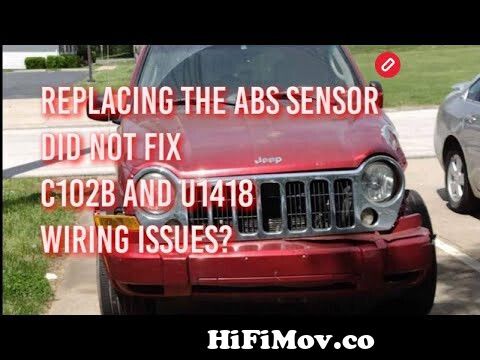 2006 Jeep Liberty JK ABS ESP BAS Traction Control Errors. Replacing the  Sensor did not fix the issue from code u1418 2006 jeep liberty Watch Video  