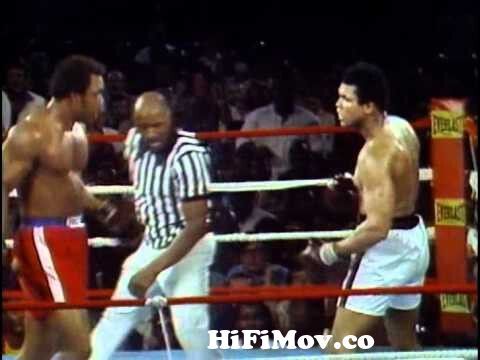 George Foreman vs Muhammad Ali - Oct. 30, 1974- Entire fight - Rounds 1 - 8  & Interview from ali mali Watch Video 