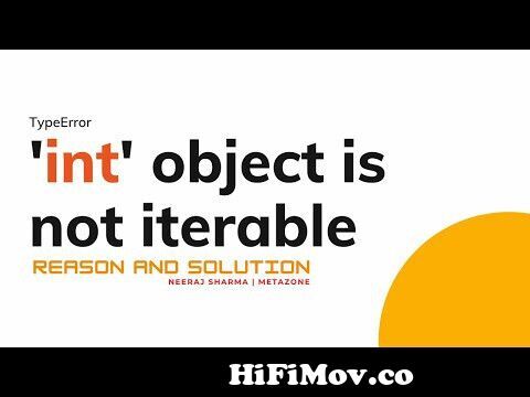 Typeerror: Argument Of Type 'Windowspath' Is Not Iterable & 'Nonetype'  Object Is Not Subscriptable From Subscriptable Definition Watch Video -  Hifimov.Co