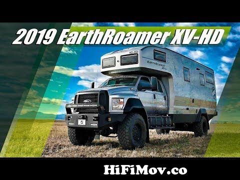  2019 EarthRoamer XV-HD Ford F-750 - Autocaravana todoterreno ultra lujosa de hd xv Ver video - HiFiMov.co