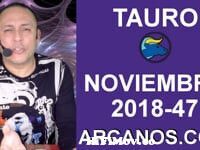 HOROSCOPO TAURO-Semana 2018-47-Del 18 al 24 de noviembre de   from alexa tarot Watch Video 