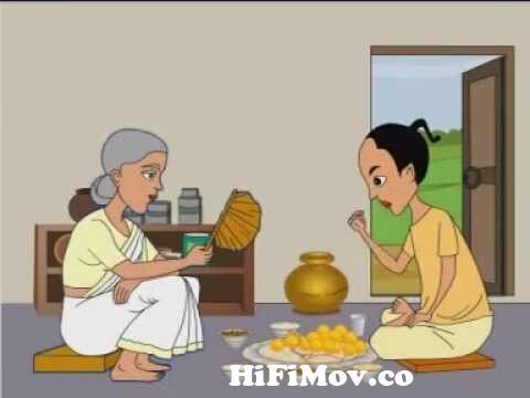 Thakurmar Jhuli Bamon Bhoot | Thakumar Jhuli Cartoon | Bengali Stories For  Children | Part 1 from thakurmar jhuli bhoot all part Watch Video -  