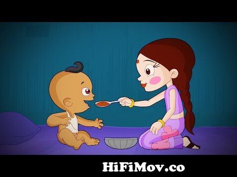 Chutki - The Best Babysitter | Fun Kids Videos | Cartoon for Kids in Hindi  from chutki Watch Video 