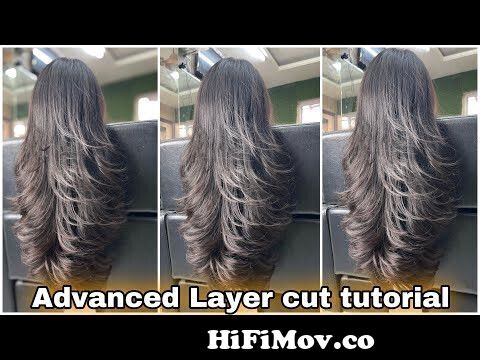 How to advanced layer hair cut tutorial step by step step with layer hair  cut easy way 2021 in Hindi from new hayer katig steil Watch Video -  