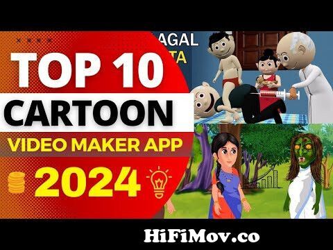 TOP 10 CARTOON MAKER APP 2022 | Create 3D cartoon Animation In Android |  Plotagon | Cartoon App | from top apps for animation Watch Video -  