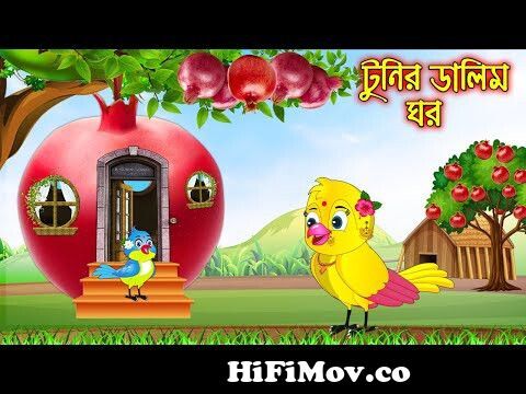 টুনির ডালিম ঘর | Tunir Dalim Ghor | Bangla Cartoon | Thakurmar Jhuli |  Pakhir Golpo | Tuntuni Golpo from skunk pakhi mp4 bangla Watch Video -  