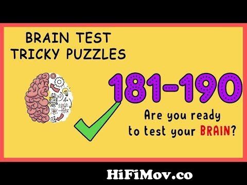 Brain Test Level 185 Form the image on the puzzle Walkthrough 