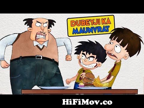 Bandbudh Aur Budbak - New Epi - 144 - Dubeyji Ka Maunvrat Funny Hindi  Cartoon For Kids - Zee Kids from banbudh aur budbak Watch Video 