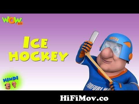 Motu Patlu Cartoons In Hindi |Animated cartoon | Ice hockey | Wow Kidz from  motu
