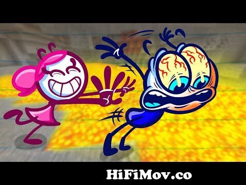 Pencilmate Don't Dig Straight Down! ⛏️ | Animation | Cartoons | Pencilmation  from kola canda Watch Video 