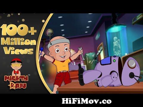 Mighty Raju - Cheeky bana Super Robot! | Hindi Cartoon for Kids from raju  Watch Video 