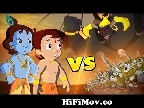 Chhota Bheem aur Krishna VS Kirmada's Epic Battle | Videos for Kids from  chota bheem and kirmada fight game download to nokia asha 311 Watch Video -  
