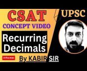 UPSC CSAT BY KABIR SIR