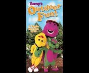 Barney VHS Openings And Closings