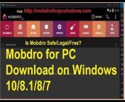 Mobdro for PC Windows