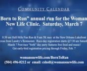 2/7-early bird registration ends for Woman&#39;s New Life Clinic&#39;s