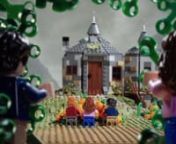 Another LEGO Harry Potter break bumper! But really it’s no big deal. Just five minutes of action condensed into not-quite eighteen seconds. No biggie. I mean it’s just thousands of LEGO bricks recreating the Hogwarts grounds: pumpkin patch, raggedy scarecrow and all. Nothing to shout about. Oh and there’s like nine characters but yeah it’s nothing really.