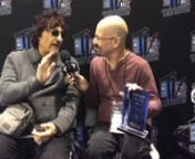 Here’s Drum Talk TV Founder Dan Shinder presenting Carmine Appice with the Drum Talk TV Prog Legacy Award In Recognition of Decades of Influential Rock Music that has Inspired Drummers Everywhere! 15-year-old Sarai Rox was in attendence and Dan called her up to share her story with Carmine and the audience of how Carmine&#39;s book
