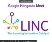 In this recording, you will learn how to create a Google Hangouts Meet to communicate virtually with students, families, and co-workers. You will also learn how to sync your Google Hangouts Meet to your Google Classroom.