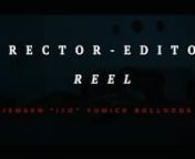 Reflection : Screenwritern Directorn Co-edited with Karllon Musni. nhttps://vimeo.com/330610407nnINSANITY: ScreenwriternDirectornEditornAssistant Editor - Karllon MusninnParalysis - ScreenwriternEditor nCo-directed with George Mentchoukov and Melissa Del Rosario. nhttps://vimeo.com/330469251 nnLucille - Screenwriter and DirectornnSpecial thanks to my mentor Professor Jason Edmiston nnMusic