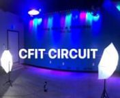 CFIT Circuit is two workouts in 1! The first is very similar to HIIT, this is where all of your cardio will come into play! Circuit #2 is an AMRAP (as many rounds as possible)...go at YOUR pace! However many rounds you do is up to you! nnEquipment needed:n- Chair or Couchn-Dumbbells (any weight) or 2 cans of soups or 2 gallons of water or 2 of anything with weight that you can hold in your hands nnnCircuit 1: (30s active&#124;10s rest&#124; 2x ea)n-Burpeesn-Squat Tapsn-No Assist High Kneesn-Side Lunge Kne
