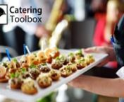 Do you dream of owning a multi-million dollar catering business? Whether you’re an experienced caterer or just getting started, a restaurant owner or a personal chef, Catering Toolbox has the tools and information you’ll need to succeed in the challenging field of catering!nnReady to learn how to start and grow a profitable catering business?nn“Success leaves clues. Go figure out what someone who was successful did, and model it. Improve it, but learn their steps. They have knowledge.” ~