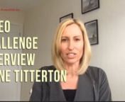 30-day Video Challenge March &#124; Client interview with mindfulness coach, Diane Titterton from the UK. nnnTRANSCRIPT:nHow do you feel about the results of this whole month with doing the video challenge? At the very beginning, it was just about get a video one way or another. Because of going from thinking video has to be perfect to it doesn&#39;t needto be perfect that you can just, it&#39;s about getting your message across. It&#39;s not about me being in front of the camera, it&#39;s about me communicating