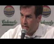 The Washington Colonels&#39; coach sits down for a press conference after his team loses their 125th game in a row.nnFeaturing - Rob Riggle (Daily Show with Jon Stewart) and Donald Glover (Derrick, Mystery Team)nnThis episode was nominated for two webby awards.One for Best Writing and one of Best Comedic Short Film.