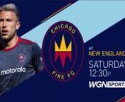 The #Chicago Fire make their WGN-TV debut this Saturday, 12:30 vs. the Revolution.nn#cf97 #CFFC