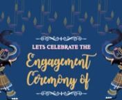 Customize this video at https://seemymarriage.com/product/mangal-shehnai-royal-elephant-theme-engagement-invitation-video-in-royal-blue-background-with-animated-sagai-couple-and-ring/nCreate more Engagement invitations @ https://seemymarriage.com/video-invitations/?pa_events=engagementnCreate Engagement videos @ https://seemymarriage.com/video-invitations/?pa_events=EngagementnAbout the Video nCustomize your video!nTags / Styles nAnnouncement,Arranged,Cartoon,Hindu,North Indian,Traditional