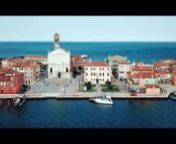 Video Backstare di riassunto della giornata in barca nella laguna di Venezia e sull&#39;isola di Pellestrina per shooting e riprese video con Irene e Luca.