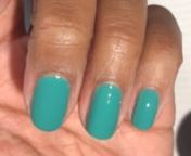 In the video, I am using the OPI GelColor
