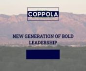 Born and raised in New Mexico, Giovanni Coppola comes from a family of entrepreneurs and job creators. With a grandfather who served in Korea, his father served in Vietnam, and a brother in the Air Force, the Coppola’s are dedicated to service. The oldest of five kids, Giovanni is taking the lead in running the family business - creating jobs and opportunities for many hardworking New Mexicans.nnGiovanni and his fiance Sarah have called the Westside of Albuquerque home since 2015. With the pri