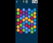 Google Play Store: https://play.google.com/store/apps/details?id=air.Ganaysa.HexaConnectClear2048nAmazon Appstore: https://www.amazon.com/dp/B0876JMF66/nnHexagons 2048 puzzle: connect and clear numbers is a match-3 numbers game.nnJust connect 3 or more same numbers then they will be removed from the board. The numbers are the repeated multiplication of number 2 [2, 4, 8, 16, 32, ..., 1024, 2048, ...].nnIt is a relaxing and brain training 2048 hexa numbers puzzle.nnYou can connect hexagons in any