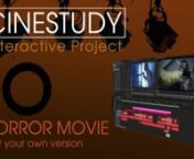 https://cinestudy.org/2019/09/24/interactive-project-horror-movie/nnCINESTUDY (formerly Framelines) presents an Interactive Editing Project! Anyone can download the 4K clips and edit the scene together however you want.nnnBelow you can read the script and download the footage, then edit your own version of this short horror movie, and upload it to any sites, as long as you use our complete credits and use the hashtag #Cinestudy! nn------------nnWe have included all the raw footage from one of ou