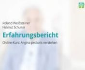 Roland Weißsteiner, Präsident des Tiroler Herzverbandes und Helmut Schulter,nBundesgeschäftsführer des Österreichischen Herzverbandes, welche beide von Angina pectoris betroffen sind, beantworten im Video