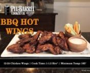 Smoked hot wings recipe for the Pit Barrel Cooker.To get more recipes and learn more about the amazing Pit Barrel Cooker, go to https://pitbarrelcooker.com/pages/videos-recipes