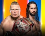 Brock Lesnar vs Seth Rollins SummerSlam 2019 full match