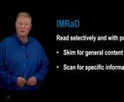 The IMRaD structure from imra@