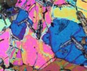 grossite in thin section FKM-202 XP from grossite