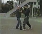 Tai Chi push-hands, in Chinese tuishou 推手, consists of circular movements performed by two players. It involves martial arts techniques derived from the various forms, but Tai Chi is an internal martial art, which means that the techniques relies on internal energy, chi or qi 氣, not solely strength of the muscles. The principles for developing and using the chi is described in the Tai Chi Classics.nSome important texts were written by members of the Chen, Yang, and Wu (武) families, but t