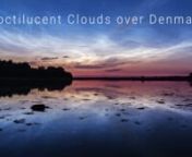 Experience the rare and mysterious noctilucent clouds in this timelapse film. Noctilucent clouds (or literally ‘night-shining clouds’ from Latin) only form when the right conditions are met – but they are one of nature’s most intriguing shows on Earth.nnAll shots in this film are made in Denmark in the summer 2019 – between June 17 and July 16. The noctilucent clouds (NLC&#39;s) are an elusive astronomical phenomenon happening during the bright summer nights in the upper northern hemispher