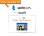 Learn about Lawbster.net and FLO, the pilot community for BC family law professionals