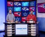 Straight Facts Homie Season 6 Episode 8nnThe Patriots remain undefeated at 5-0 on the young season. See what Mason and Walter have to say about the good and bad from their 33-7 victory over the Redskins in Washington D.C.Other news and stories from around the NFL including a former Patriots quarterback getting a big win against a previously undefeated opponent as Jacoby Brissett and the Indianapolis Colts take down the Kansas City Chiefs in Arrowhead Stadium. The 3rd quarter is &#39;Fill in the Bl